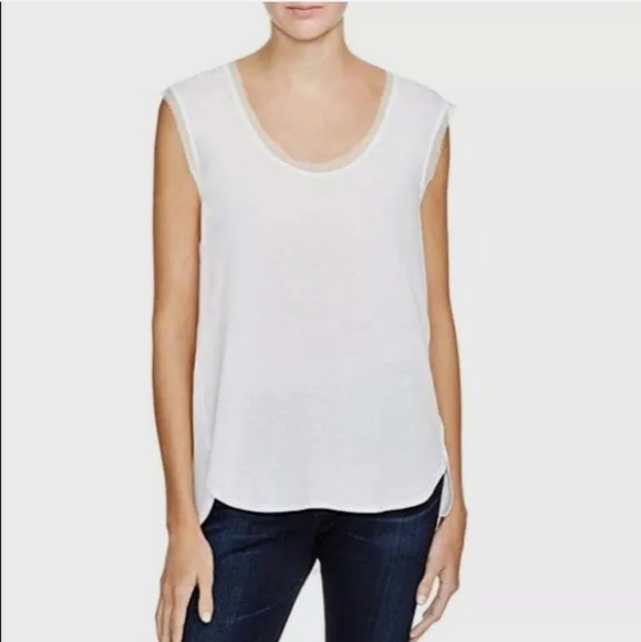 COPY - Rebecca Taylor White 'Jenna' Tank - Picture 8 of 11